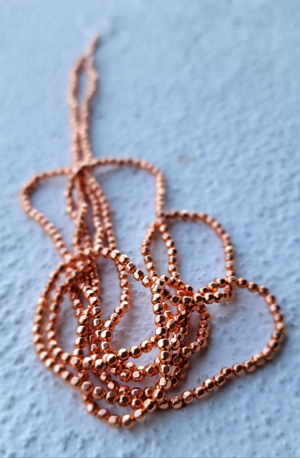 100% Copper Tie-on ₩aistbeads