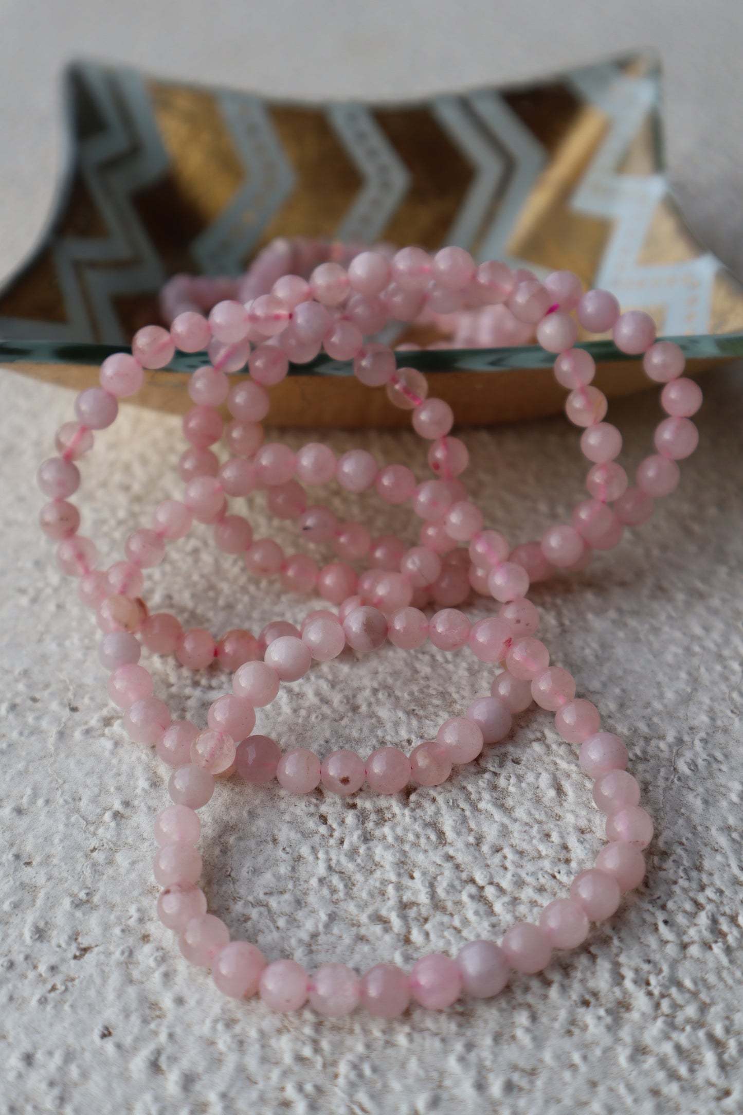 6mm Rose Quartz Bracelet